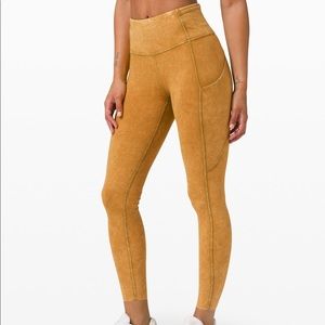 Lululemon Fast and Free HR Tight 25” (ice dye)